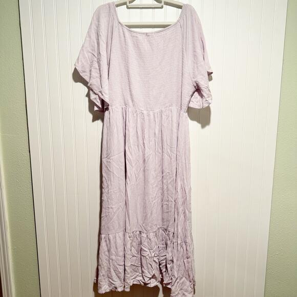 Baltic Born Felicity Smocked Dress Lilac Purple NEW Plus Size 3X - Picture 8 of 8